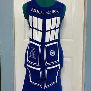 Doctor Who Bodycon TARDIS Dress